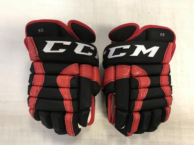 CCM 852 Pro Stock Hockey Gloves 14" BlackHawks 4057