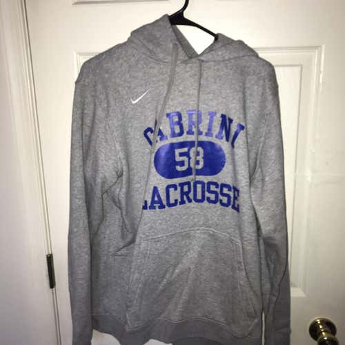 Large Nike Team Issued Cabrini Lacroose Hoodie