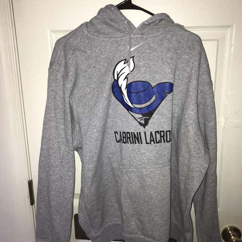 Nike Cabrini Lacrosse Hoodie Team Issued (national Champion Yr)