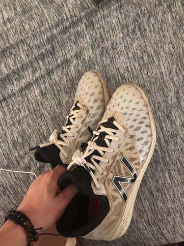 Gray Men's Molded Cleats Low Cut