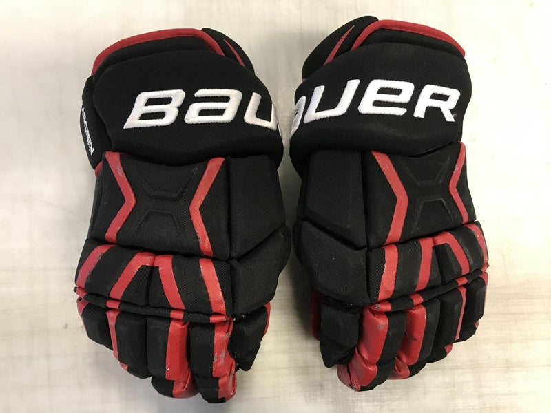 Bauer Supreme MX3 Pro Stock Hockey Gloves 14" BlackHawks 4059