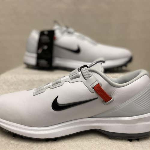 NIKE Air Zoom Tiger Woods TW71 Mens Size 9.0 White FastFit PGA Tour Golf Shoes CD6300-100