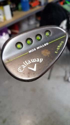 Used Callaway Right Handed MD3 Milled Black S-Grind Wedge