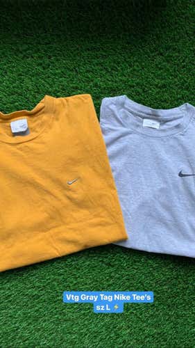 Vintage Grey Tag Nike Shirt Bundle Adult Large Nike Shirt