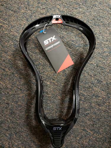 New Attack & Midfield STX Black Unstrung Ultra Power Head