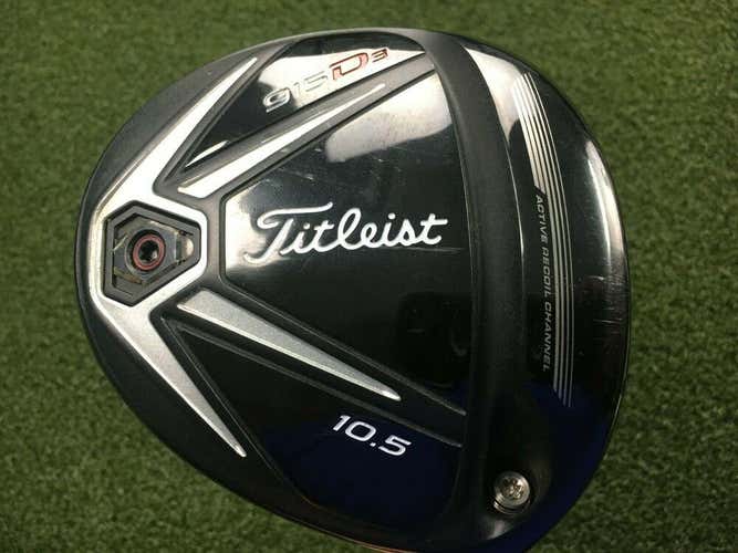 Titleist 915 D3 Driver 10.5*  RH / 60g Diamana Stiff / Cover / FANTASTIC /mm3879 Firm Price