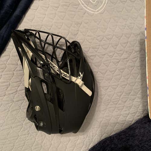 Black Used Player Cascade R Helmet