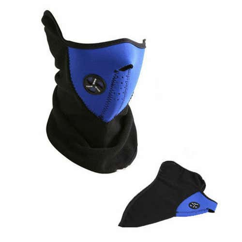 NEW Face mask cold protection mask winter ski face mask blue  NEW