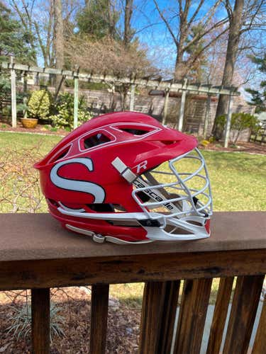 Red Used Cascade R Helmet