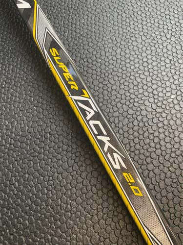 New Right Handed Super Tacks 2.0 Toe Pro Stock Hockey Stick