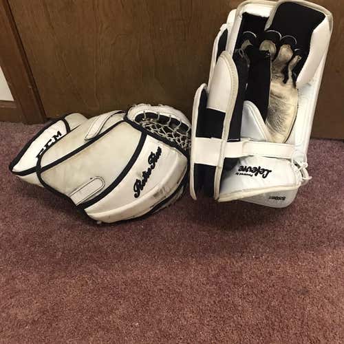 White Intermediate Full Right Retro Flex 550