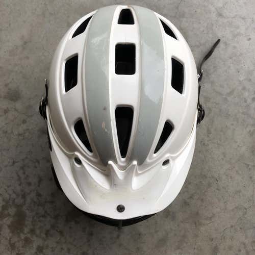 White Used Cascade Helmet
