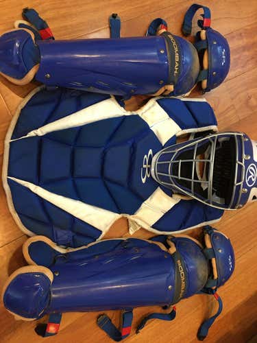Used Boombah Catcher's Set