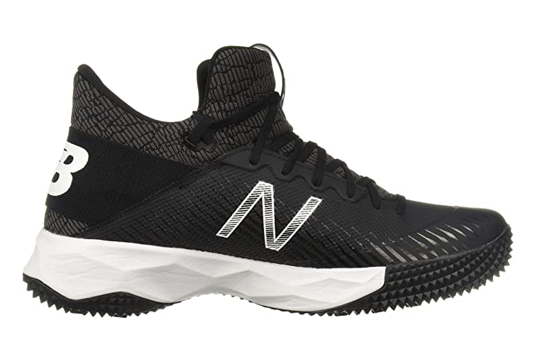 Black Used Adult Men's 9.5 New Balance Freeze V2 turf shoes