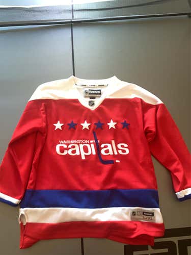 Used Youth Washington Capital Reebok Jersey