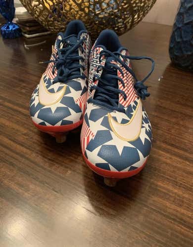 Nike Lunar Vapor Ultrafly Elite USA Metal Baseball Cleats AV2469-401 Men’s 11.5