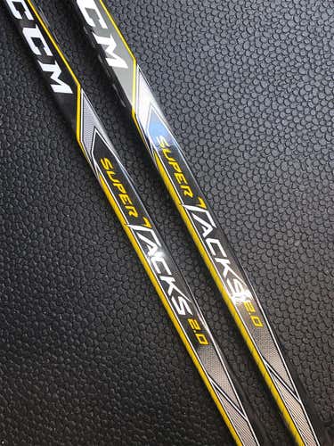 New 2 Pack P90(p92 Bauer) CCM Super Tacks 2.0 Pro Stock Hockey Stick