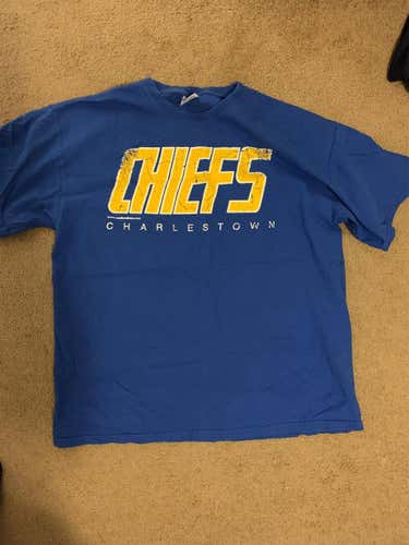 Reg Dunlop #7 Charlestown Chiefs T-Shirt
