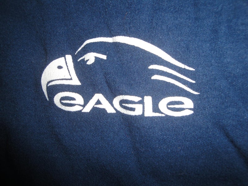 EAGLE VINTAGE UNDERGEAR LONG PANTS LARGE NAVY BLUE PRO STOCK