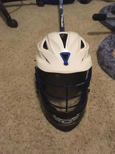 Blue Used Goalie Cascade R Helmet