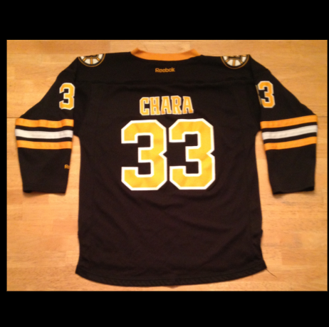 Gently Used Zdeno Chara Boston Bruins Jersey (Youth L/XL)