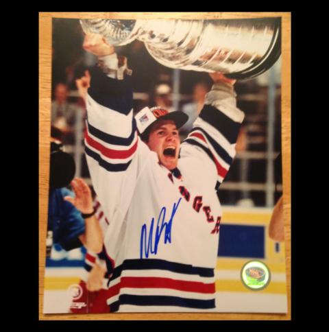 Mike Richter New York Rangers Signed 8x10 Photograph