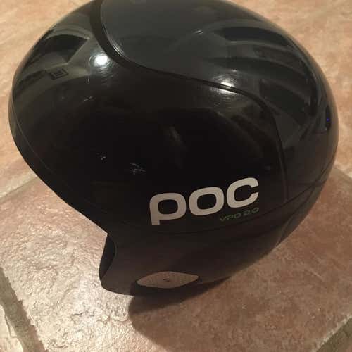 Black Used Extra Small / Small POC Skull Orbic Comp Spin Helmet FIS Legal