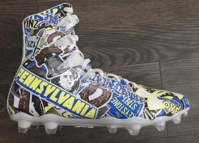 Under Armour Highlight MC LE Pennsylvania Cleats Men’s (Size 12.5)