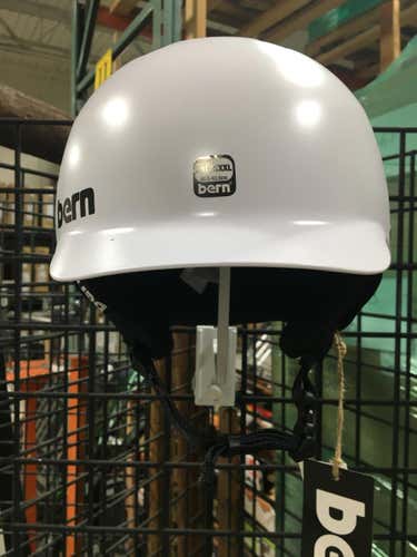 New Bern Watts EPS Satin helmet | 2XL-3XL | White