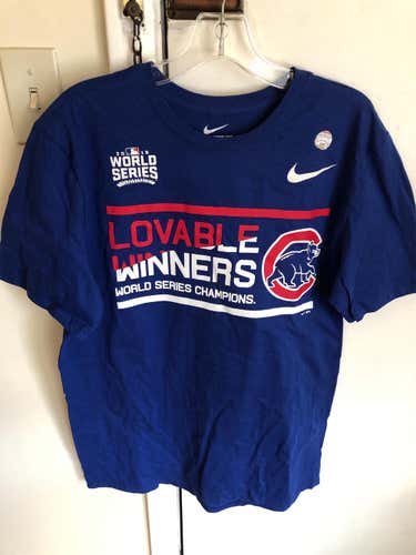 Chicago Cubs Nike Men’s World Series Tee Large