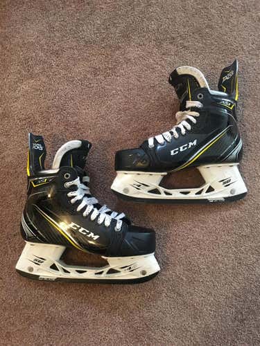Used CCM Super Tacks AS1 D&R (Regular)  Size 7 Hockey Skates