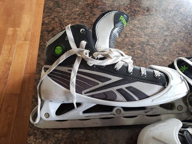 Used Senior Reebok 6K Goalie Skates D&R (Regular) Size 9.5