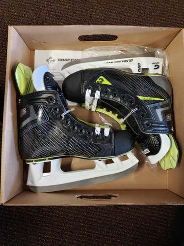 Junior New Graf Ultra G9035 Hockey Skates D&R (Regular) Size 3.5