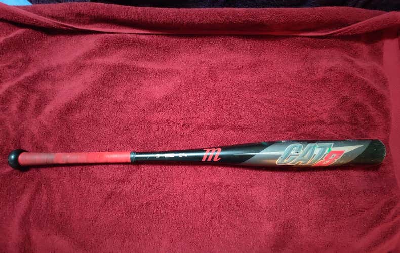 Marucci 33" 2020 CAT8 Black -3 BBCOR Baseball Bat - Used