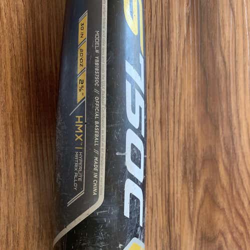 Used USABat Certified Alloy S750C (-10) 20 oz 30" Bat