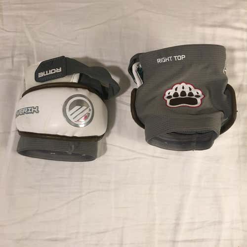 Brown Lacrosse Maverik Rome Arm Pads