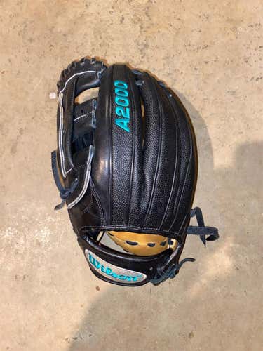 Black Used Left Handed A200 12.25" Baseball Glove