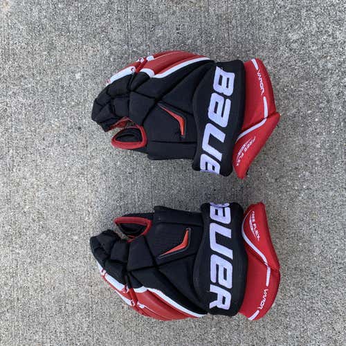 Black Used Bauer Vapor X100 14"  Gloves