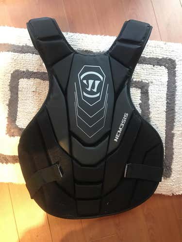 Black Adult  Warrior Nemesis Chest Protector