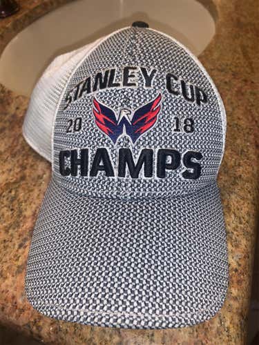 Washington Capitals 2018 Stanley Cup Champions Adjustable Hat