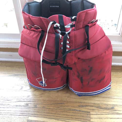 Senior Large Vaughn Velocity VE8 Pro Carbon Pro Stock Hockey Goalie Pants