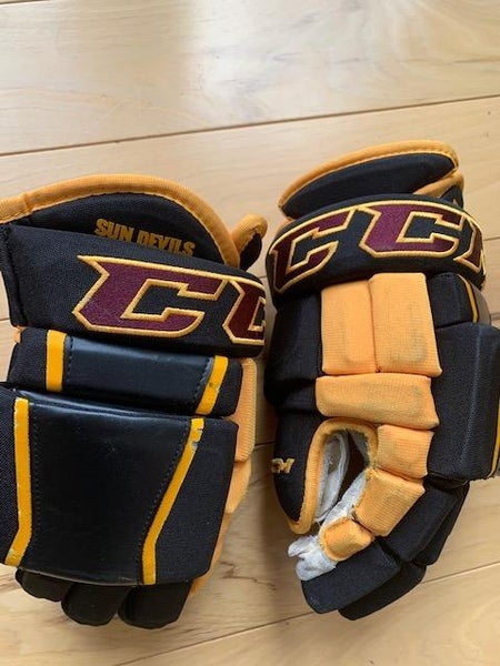 ASU CCM HG97 14" Pro Stock Gloves - Arizona State Hockey