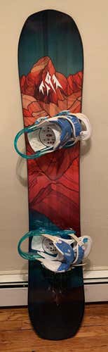 Women's  Jones Dream Catcher With Bindings Medium Flex Directional Twin Snowboard
