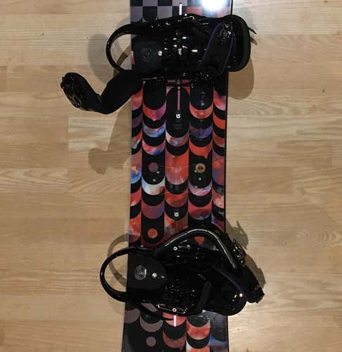 NEW Burton Feelgood With Bindings Snowboard