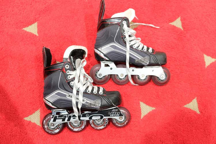 Used Junior Bauer Vapor X500R Inline Skates D&R (Regular) Size 3.5