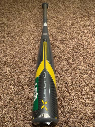 BRAND NEW IN WRAPPER!! 2018 Easton Composite Ghost X (-10) 18 oz 28" USA Baseball Bat