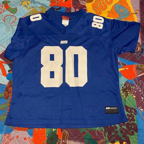 New York Giants Jeremy Shockey Jersey Youth L Adult XS Blue NFL