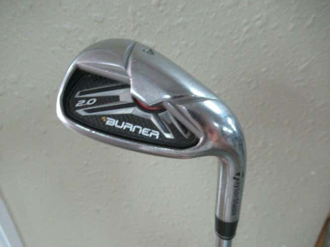 TAYLORMADE BURNER 2.0 APPROACH WEDGE FACTORY STEEL 85g STIFF LAMKIN WRAP TECH