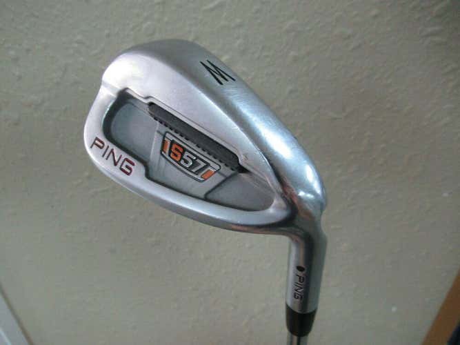 PING S57 PITCHING WEDGE FACTORY RIFLE PRECISION 5.5 STEEL REGULAR FLEX NEW GRIP