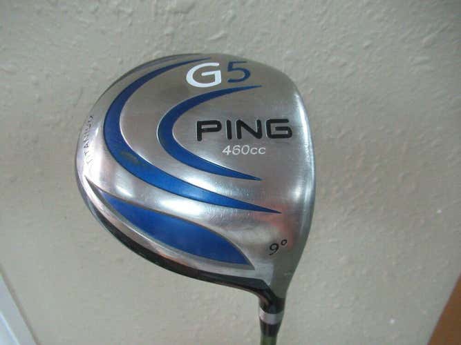 PING G5 9* 460cc DRIVER ALDILA NV GREEN GRAPHITE 65g REGULAR FLEX NEW GRIP